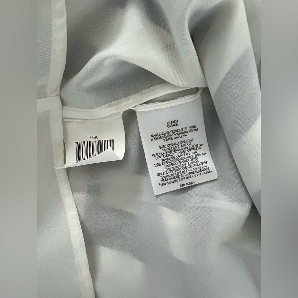 BCBGMAXAZRIA Gia High-Low Silk Maxi Dress – Size 0 - Picture 16 of 16